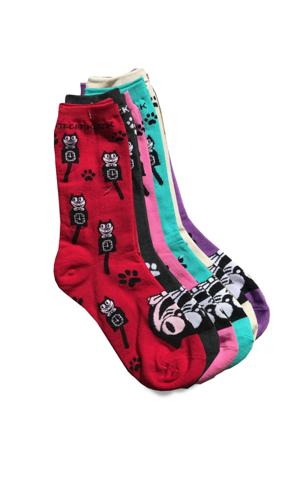 Men's Smiling Kit-Cat Socks