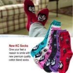 Men's Smiling Kit-Cat Socks